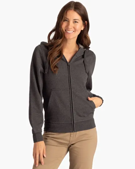 Clique Stockholm Unisex Full Zip Hooded Sweatshirt — view 2