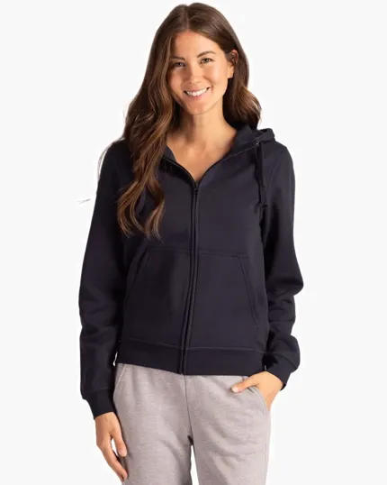 Clique Stockholm Unisex Full Zip Hooded Sweatshirt — view 5