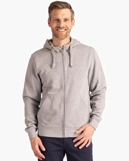 Clique Stockholm Unisex Full Zip Hooded Sweatshirt — view 6