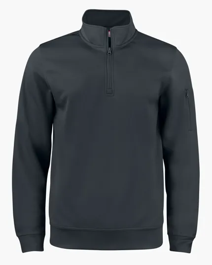 Clique Lift Solution-Dyed Performance Half Zip Sweatshirt — view 11