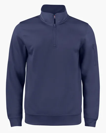 Clique Lift Solution-Dyed Performance Half Zip Sweatshirt — view 15