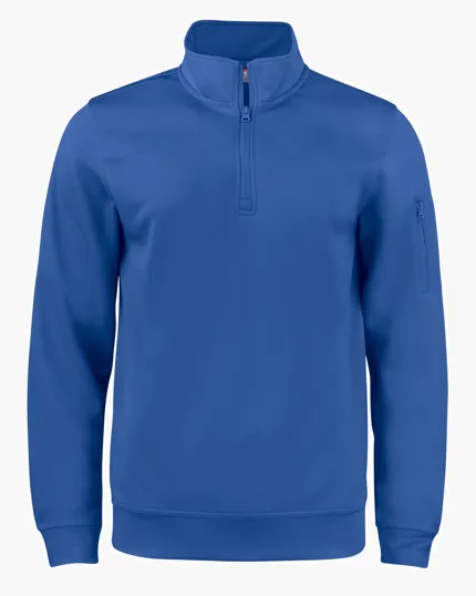 Clique Lift Solution-Dyed Performance Half Zip Sweatshirt — view 18