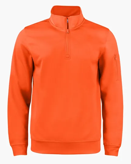 Clique Lift Solution-Dyed Performance Half Zip Sweatshirt — view 19