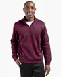 Clique Lift Solution-Dyed Performance Half Zip Sweatshirt — view 2