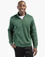 Clique Lift Solution-Dyed Performance Half Zip Sweatshirt — view 3
