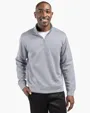Clique Lift Solution-Dyed Performance Half Zip Sweatshirt — view 4