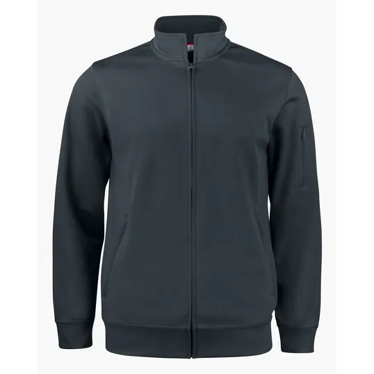 Clique Lift Solution-Dyed Performance Full Zip Sweatshirt — view 2