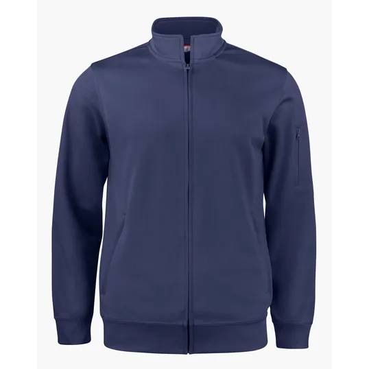Clique Lift Solution-Dyed Performance Full Zip Sweatshirt — view 4