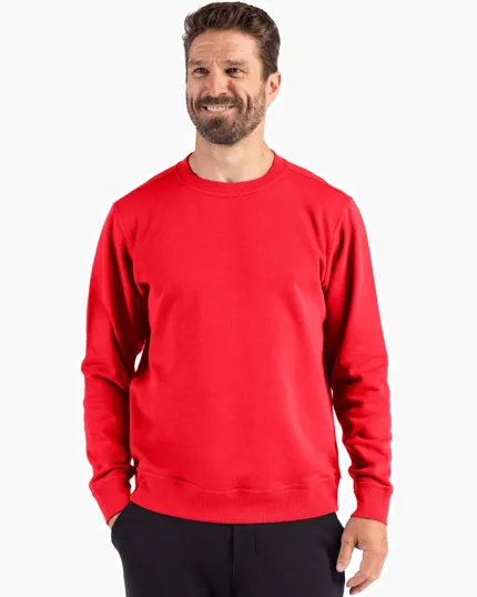 Clique Drive Recycled Unisex Crewneck Sweatshirt — view 6