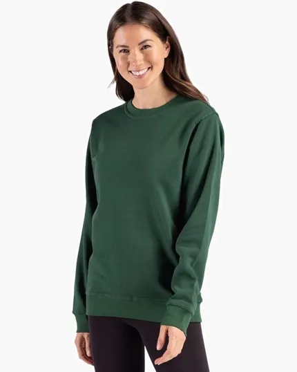 Clique Drive Recycled Unisex Crewneck Sweatshirt — view 25