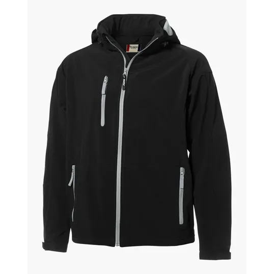 Clique Serac Stretch Softshell Men's Full Zip Jacket — view 3