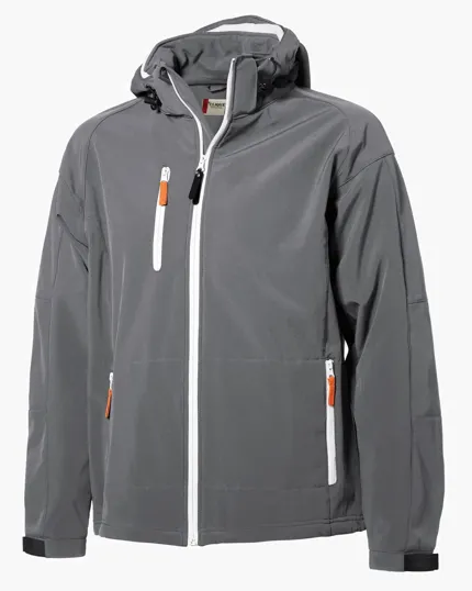 Clique Serac Stretch Softshell Men's Full Zip Jacket — view 2