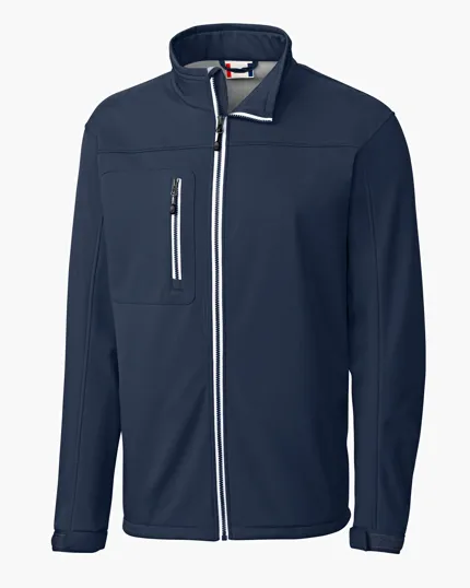 Clique Telemark Recycled Stretch Softshell Full Zip Jacket — view 2