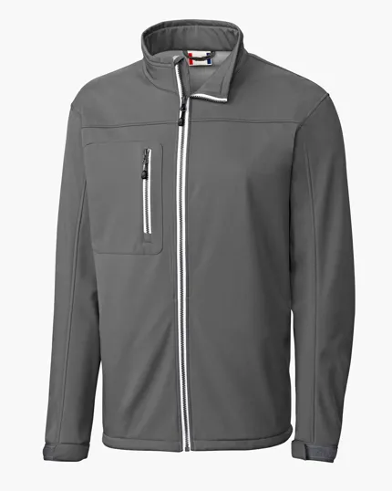 Clique Telemark Recycled Stretch Softshell Full Zip Jacket — view 3