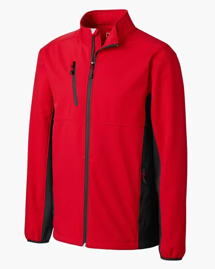 Clique Narvik Recycled Colorblock Stretch Softshell Jacket — view 5