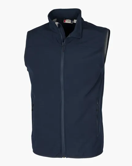 Clique Trail Recycled Stretch Softshell Full Zip Vest — view 3