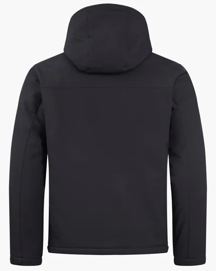 Clique Equinox Insulated Softshell Mens Full Zip Hooded Jacket — view 9