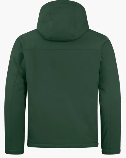 Clique Equinox Insulated Softshell Mens Full Zip Hooded Jacket — view 10