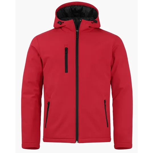 Clique Equinox Insulated Softshell Mens Full Zip Hooded Jacket — view 6