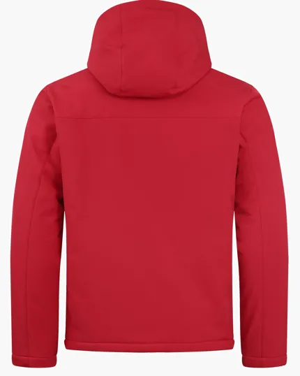 Clique Equinox Insulated Softshell Mens Full Zip Hooded Jacket — view 12