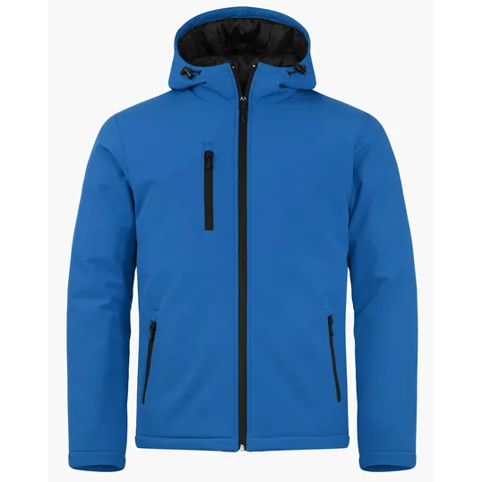 Clique Equinox Insulated Softshell Mens Full Zip Hooded Jacket — view 8