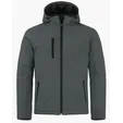 Clique Equinox Insulated Softshell Mens Full Zip Hooded Jacket — view 7
