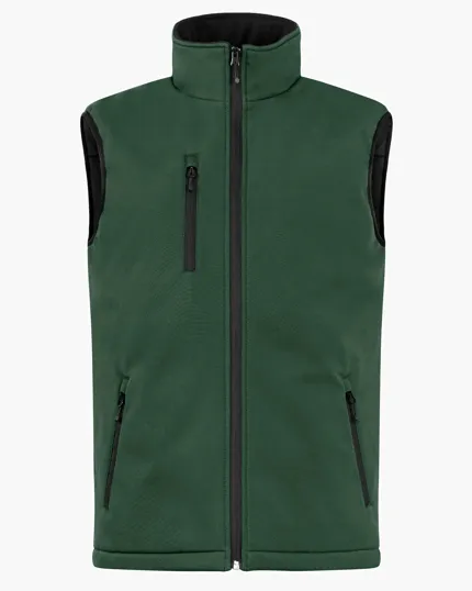 Clique Equinox Insulated Softshell Full Zip Vest — view 3