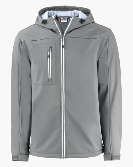 Clique Telemark Recycled Stretch Softshell Full Zip Hooded Jacket — view 8