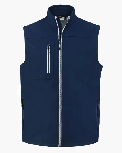 Clique Telemark Recycled Stretch Softshell Mens Full Zip Vest — view 5