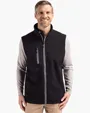 Clique Telemark Recycled Stretch Softshell Mens Full Zip Vest