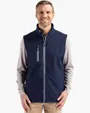 Clique Telemark Recycled Stretch Softshell Mens Full Zip Vest — view 2