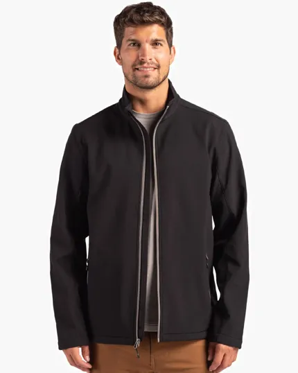 Clique Tempo Recycled Stretch Softshell Full Zip Jacket — view 2