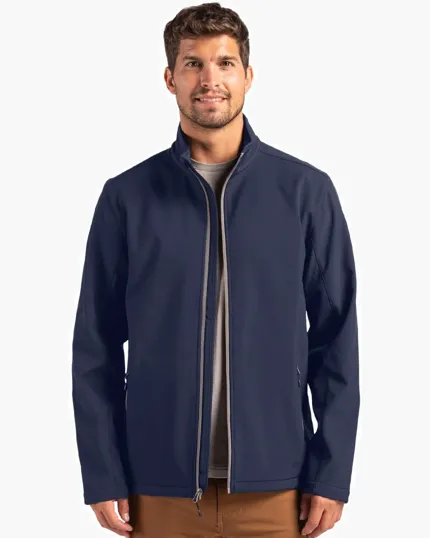Clique Tempo Recycled Stretch Softshell Full Zip Jacket — view 4