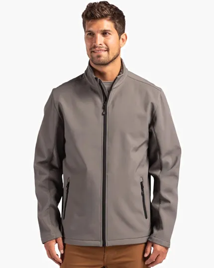 Clique Tempo Recycled Stretch Softshell Full Zip Jacket — view 5