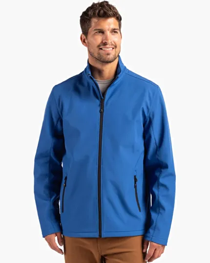 Clique Tempo Recycled Stretch Softshell Full Zip Jacket — view 6