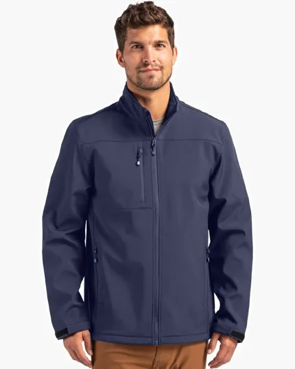 Clique Tempest Recycled Waterproof Stretch Softshell Jacket — view 3
