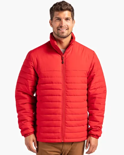 Clique Elevation Recycled Insulated Puffer Men's Full Zip Jacket — view 7