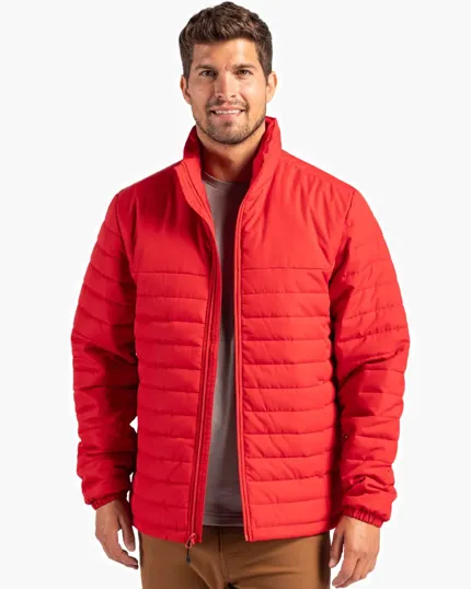 Clique Elevation Recycled Insulated Puffer Men's Full Zip Jacket — view 8