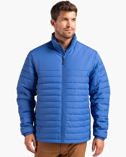 Clique Elevation Recycled Insulated Puffer Men's Full Zip Jacket — view 9