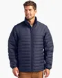 Clique Elevation Recycled Insulated Puffer Men's Full Zip Jacket — view 3