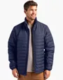 Clique Elevation Recycled Insulated Puffer Men's Full Zip Jacket — view 4