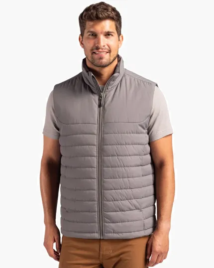 Clique Elevation Recycled Insulated Puffer Full Zip Vest — view 5