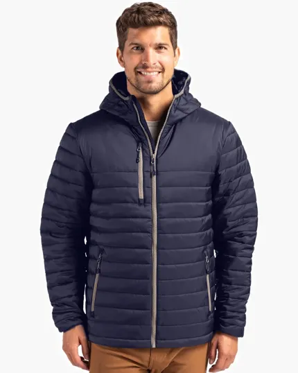 Clique Valhalla Recycled Insulated Puffer Hooded Jacket — view 3