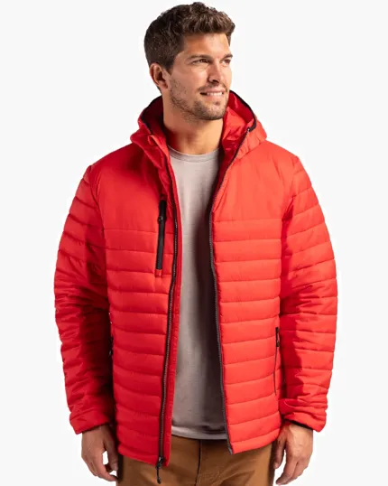 Clique Valhalla Recycled Insulated Puffer Hooded Jacket — view 8