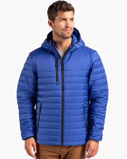 Clique Valhalla Recycled Insulated Puffer Hooded Jacket — view 9