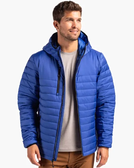 Clique Valhalla Recycled Insulated Puffer Hooded Jacket — view 10