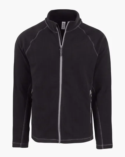Clique Powder Recycled Fleece Men's Full Zip Jacket — view 6