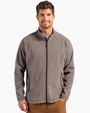 Clique Powder Recycled Fleece Men's Full Zip Jacket — view 3