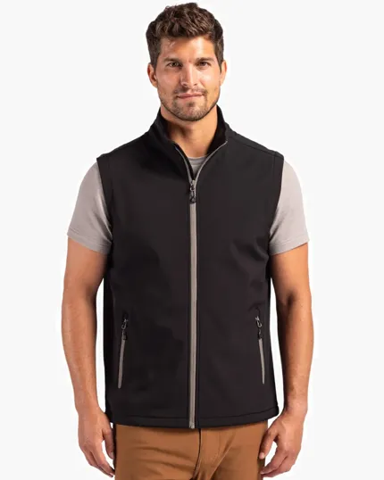 Clique Tempo Recycled Stretch Softshell Full Zip Vest