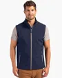Clique Tempo Recycled Stretch Softshell Full Zip Vest — view 2